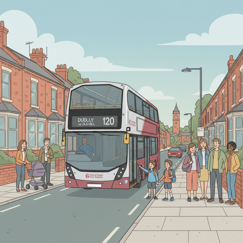 West Midlands Adapts Routes as Street Closes