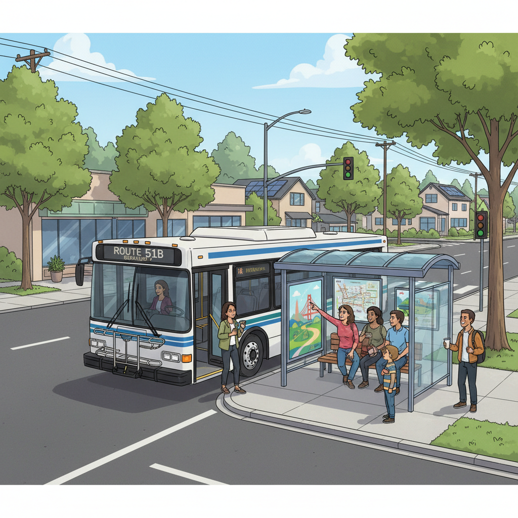 SF Bay Area Bus Stop Closure Prompts Route Adjustments