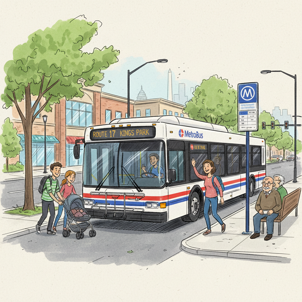 DC-Maryland-Virginia Buses Adapt for July 4 Parade