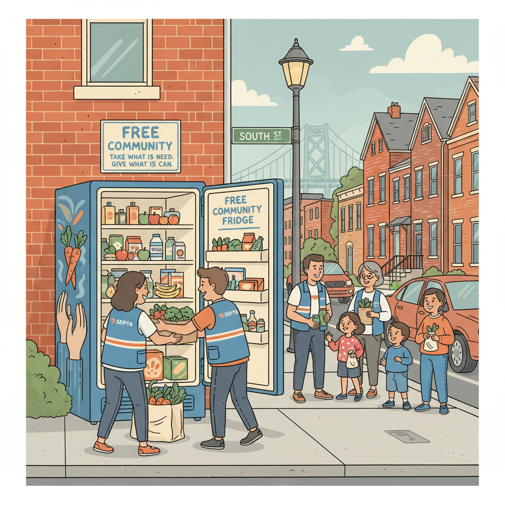 SEPTA Volunteers Tackle Food Insecurity in Philadelphia