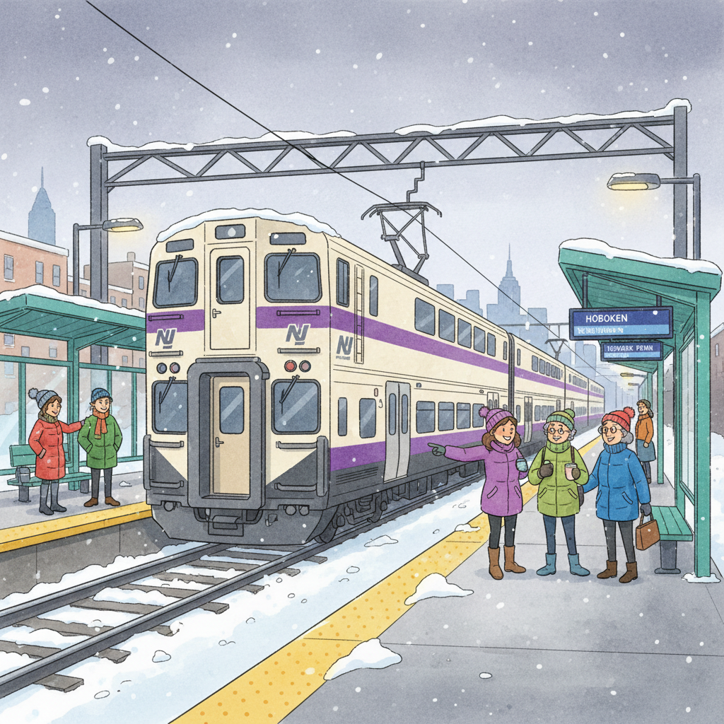 NYC-NJ Transit Preps for Snow — Safety First