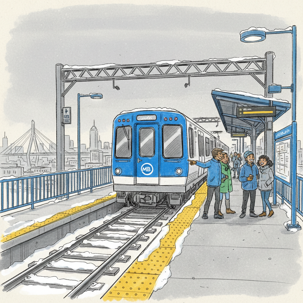Boston Blue Line Adapts to Protect Winter Service