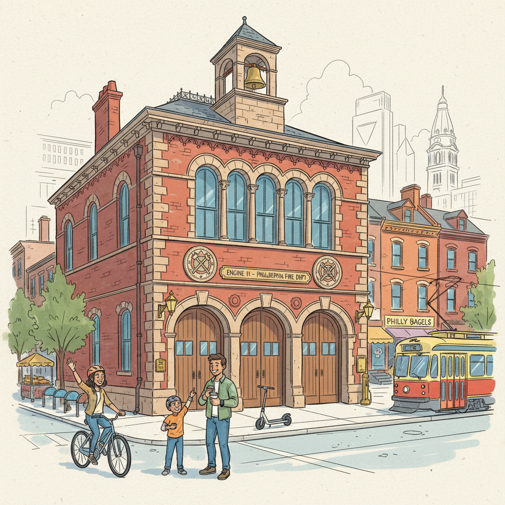 Philadelphia Honors Firefighting First — Transit Helps You Explore