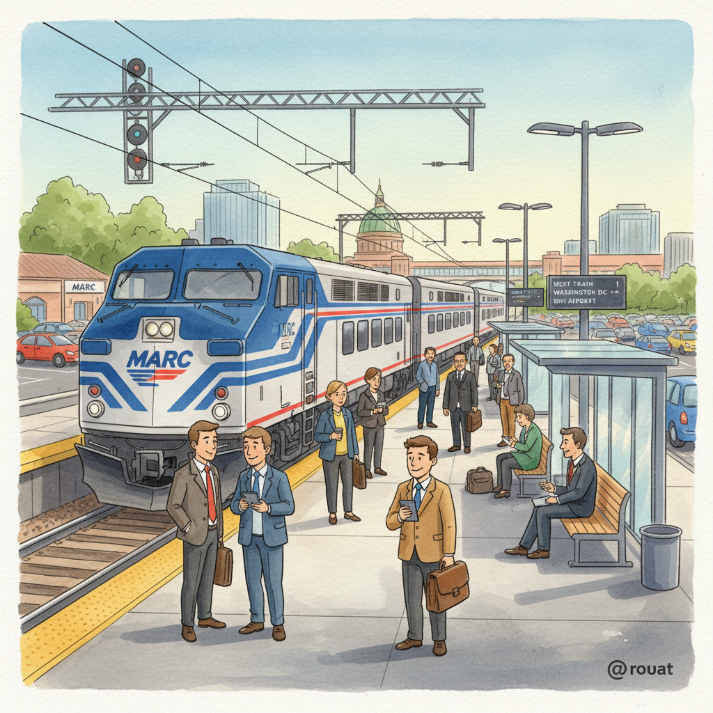 MARC Trains Adapt Schedule for MLK Day