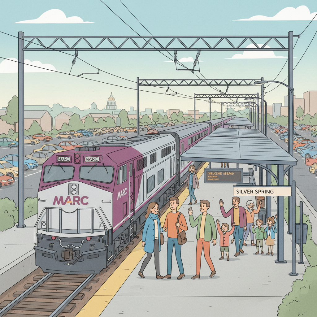 MARC Penn Line Works to Restore Halethorpe Access