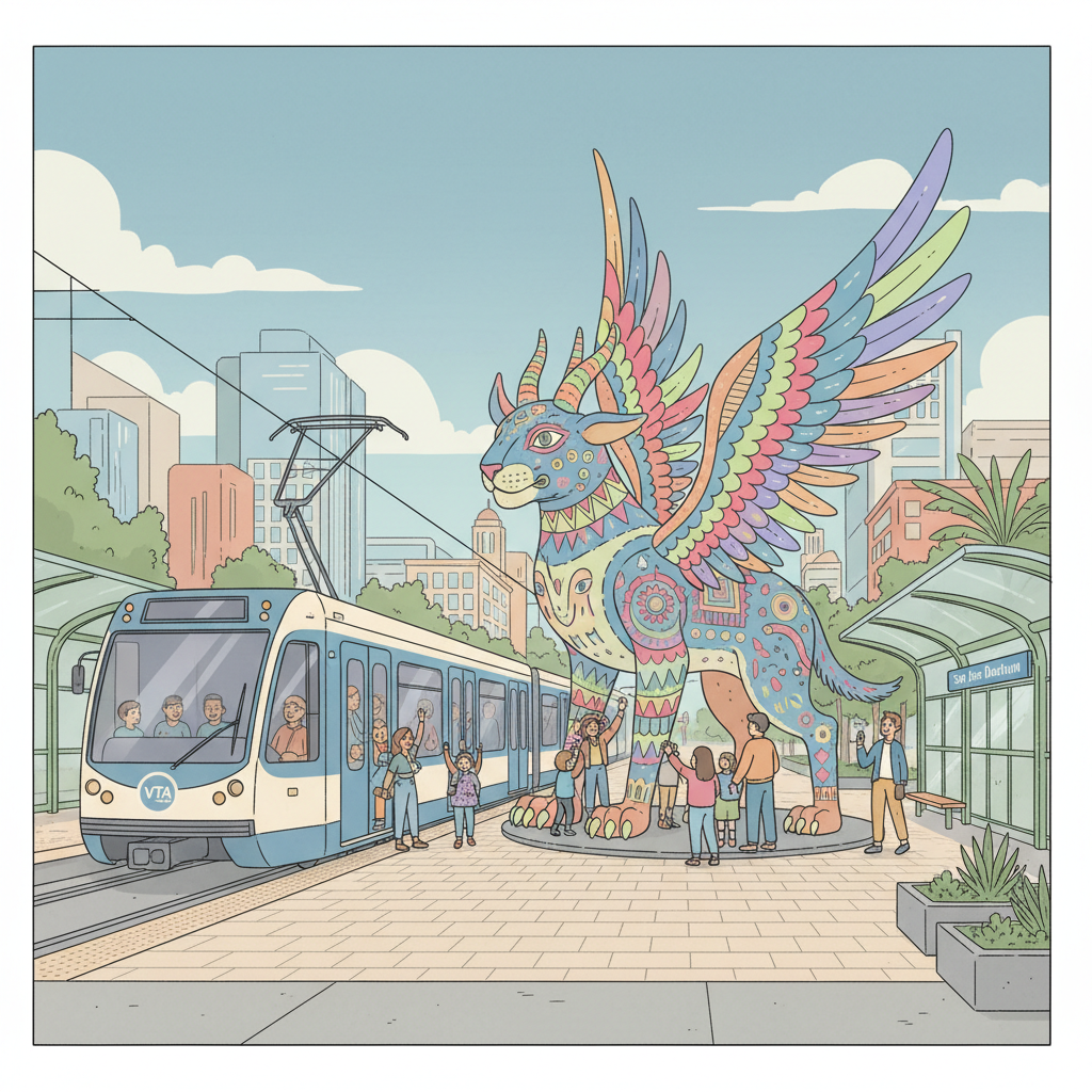SF Transit Connects Riders to Free Mexican Art Show