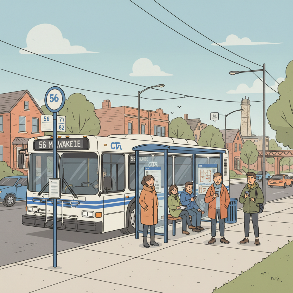Chicago CTA Adapts Routes 88 & 90 for Northwest Side