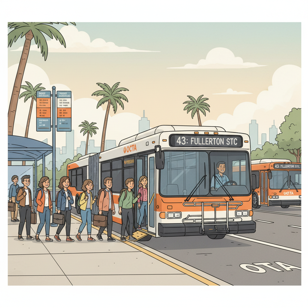 OCTA Completes 2025 Transit Upgrades in Greater LA