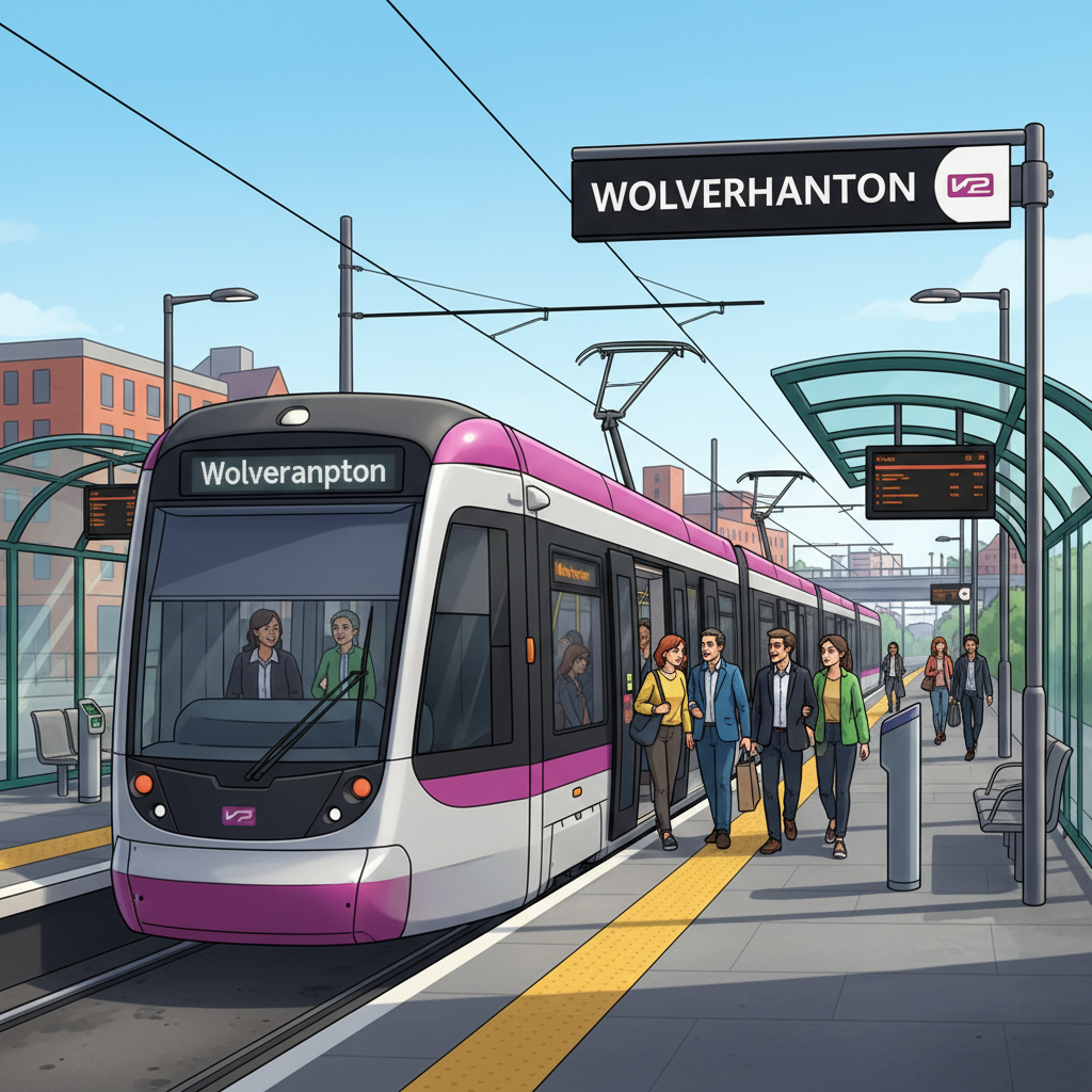 West Midlands Metro Delivers Reliable Peak Service
