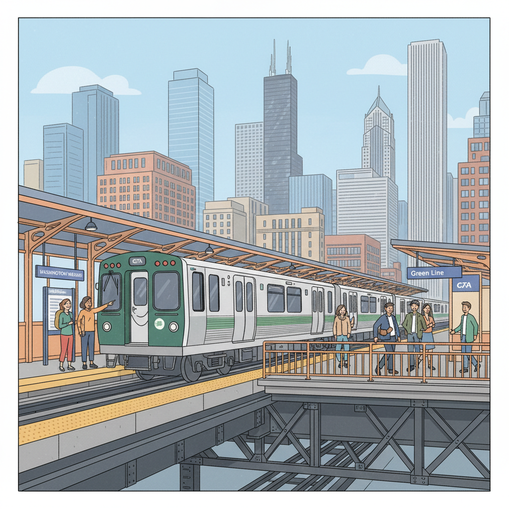 Chicago Green Line Alert — CTA Working to Restore Service