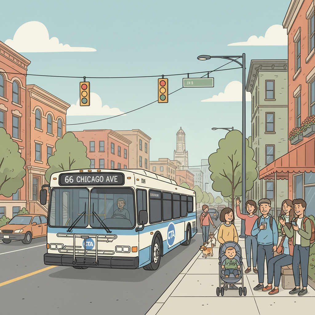Chicago CTA Adapts Route 60 Service Near 26th Street