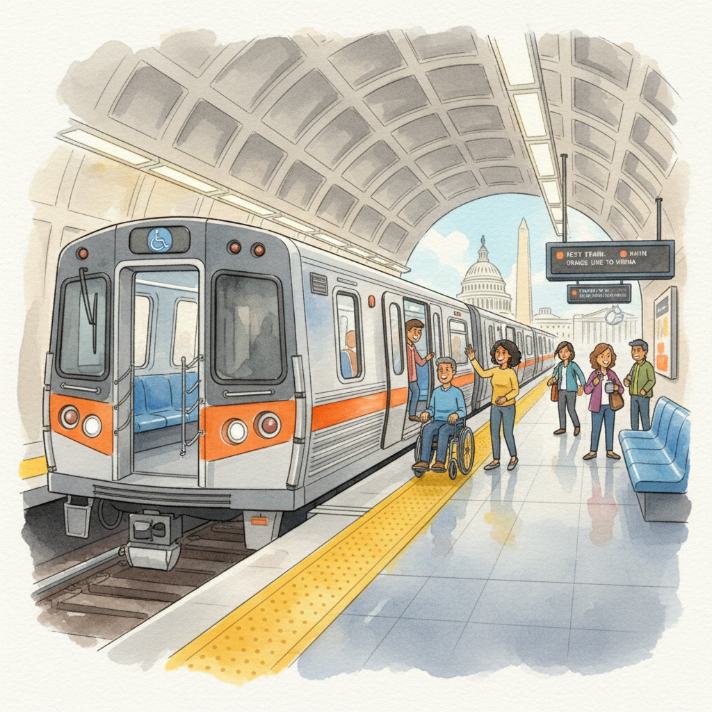 DC Metro Door Fixed After Accessibility Issue