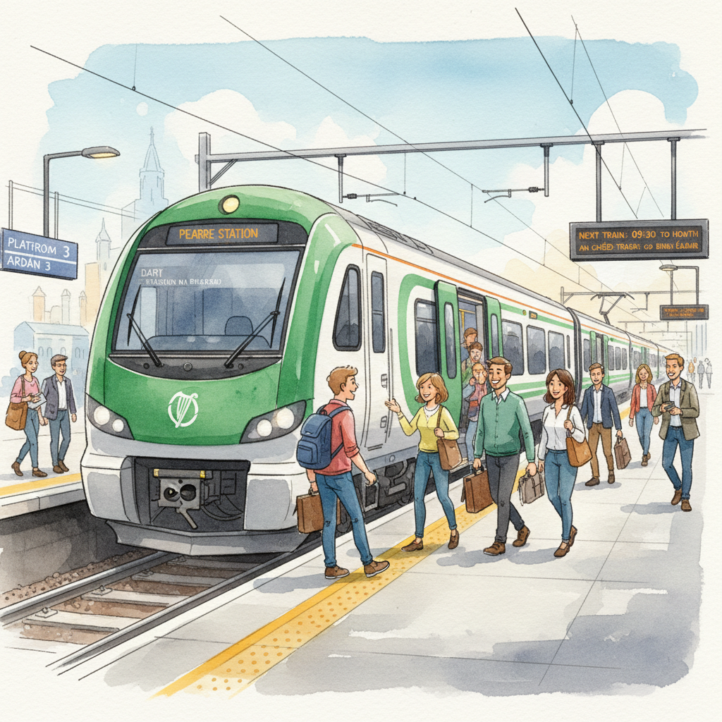 Ireland Rail Riders Urged to Check Schedules