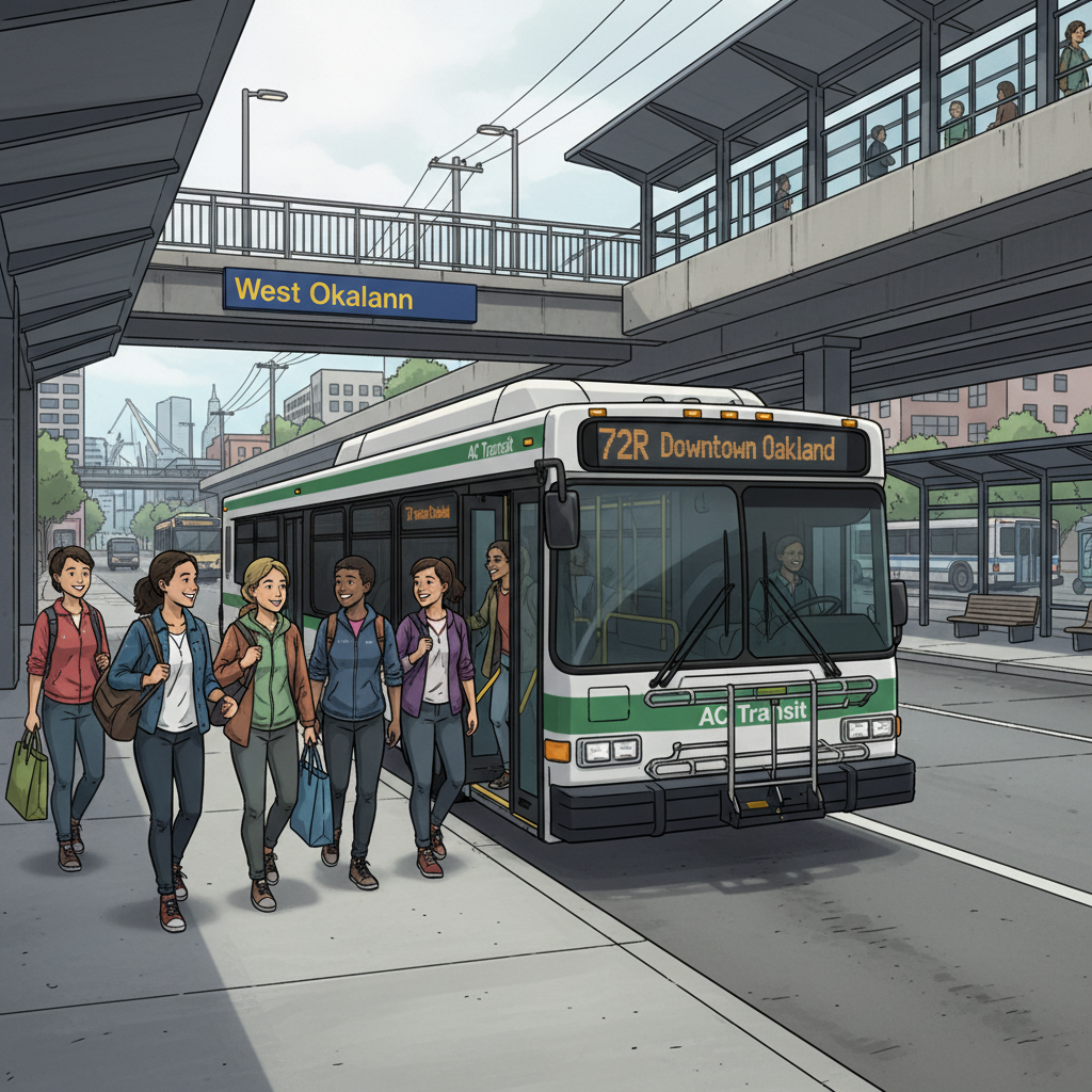 SF Bus Service Restored After West Oakland Emergency