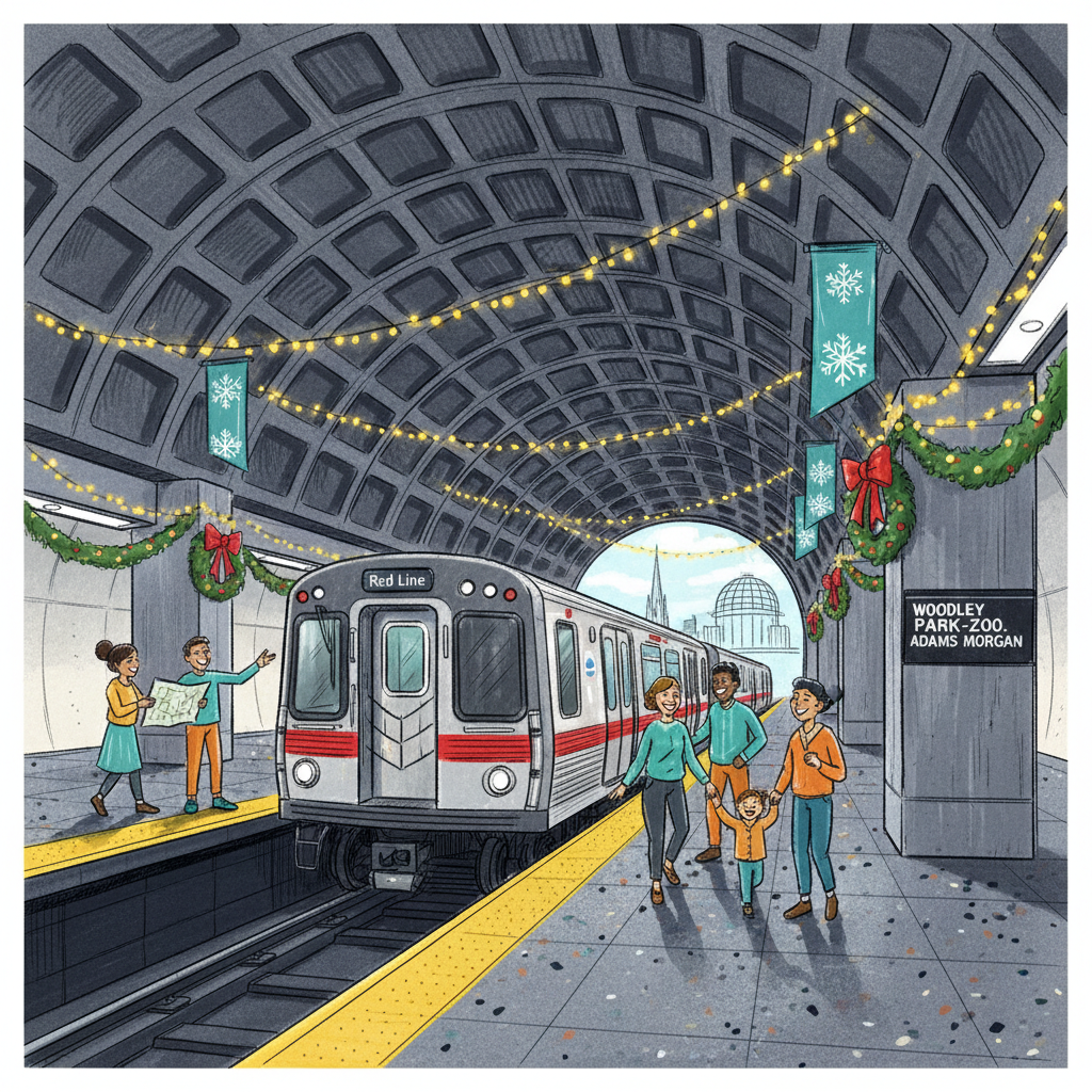 DC Metro Links Riders to Zoo Lights Holiday Event