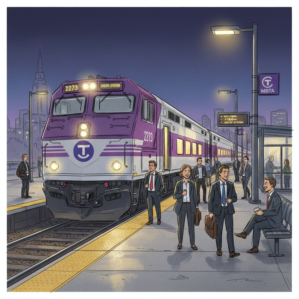 Boston MBTA Responds Swiftly to Rockport Line Disruption