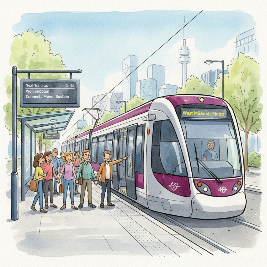 West Midlands Metro Adapts Service Amid Changes