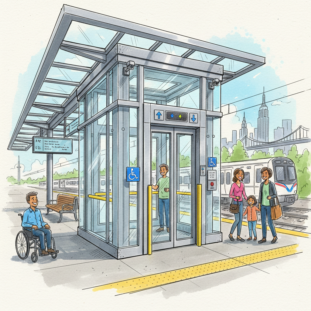 NYC's Laurelton Station Gains Elevator Access