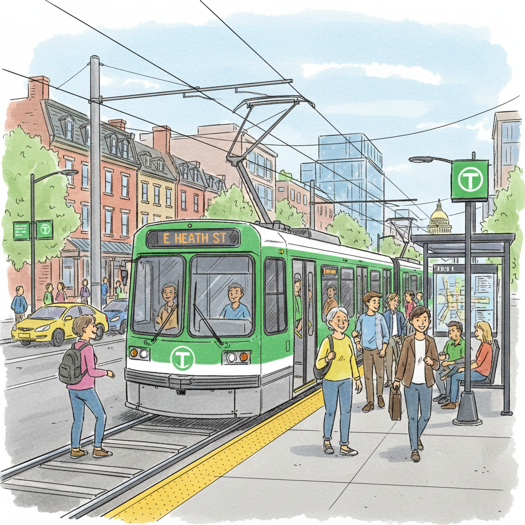 Boston Green Line Disruption Resolved Quickly