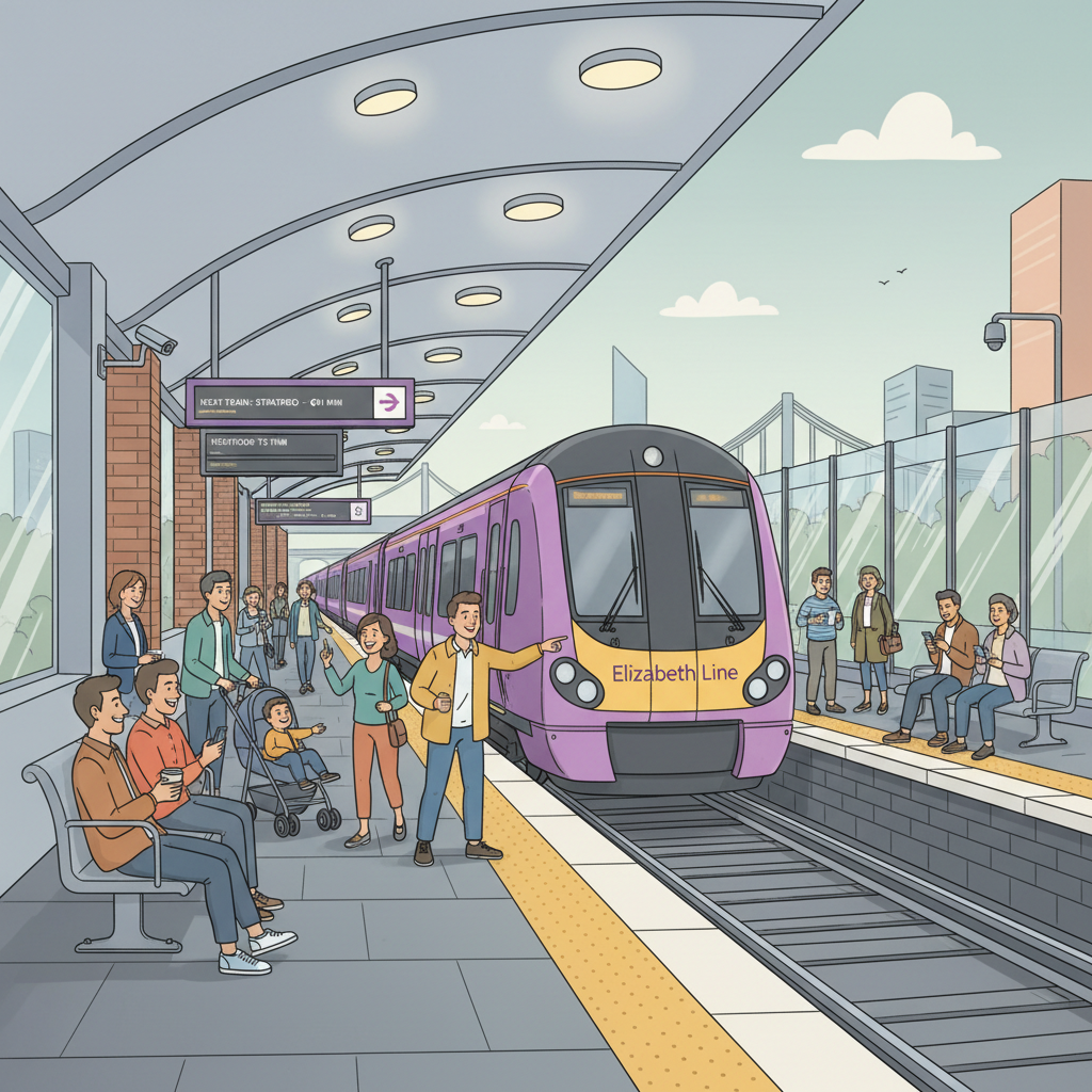 Elizabeth Line Adapts After Stratford Delay