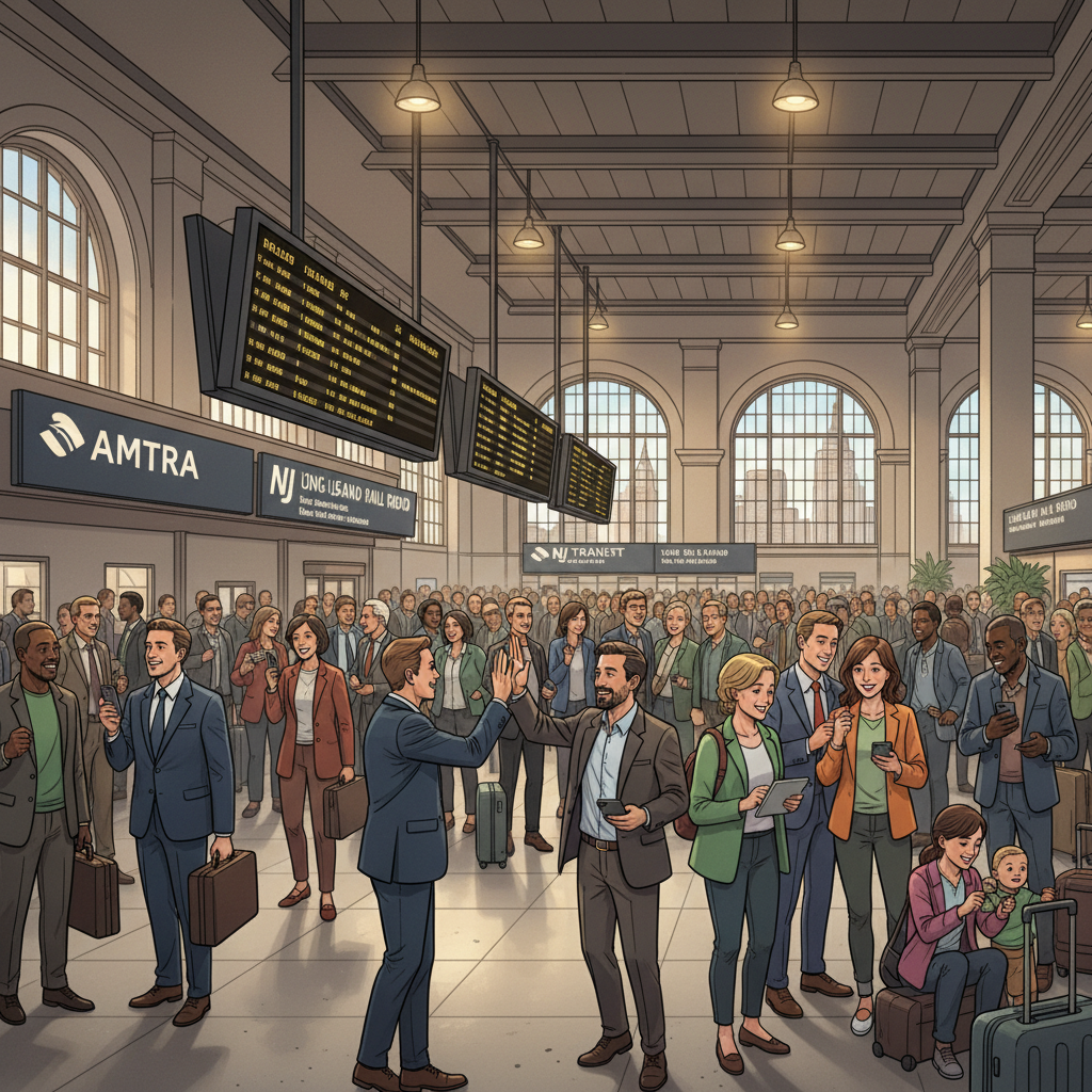 NYC Penn Station Delays Clearing After Train Issue