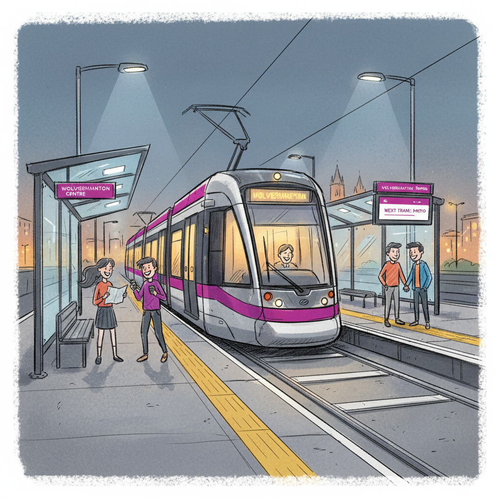 West Midlands Adjusts Hours, Trams Keep Moving