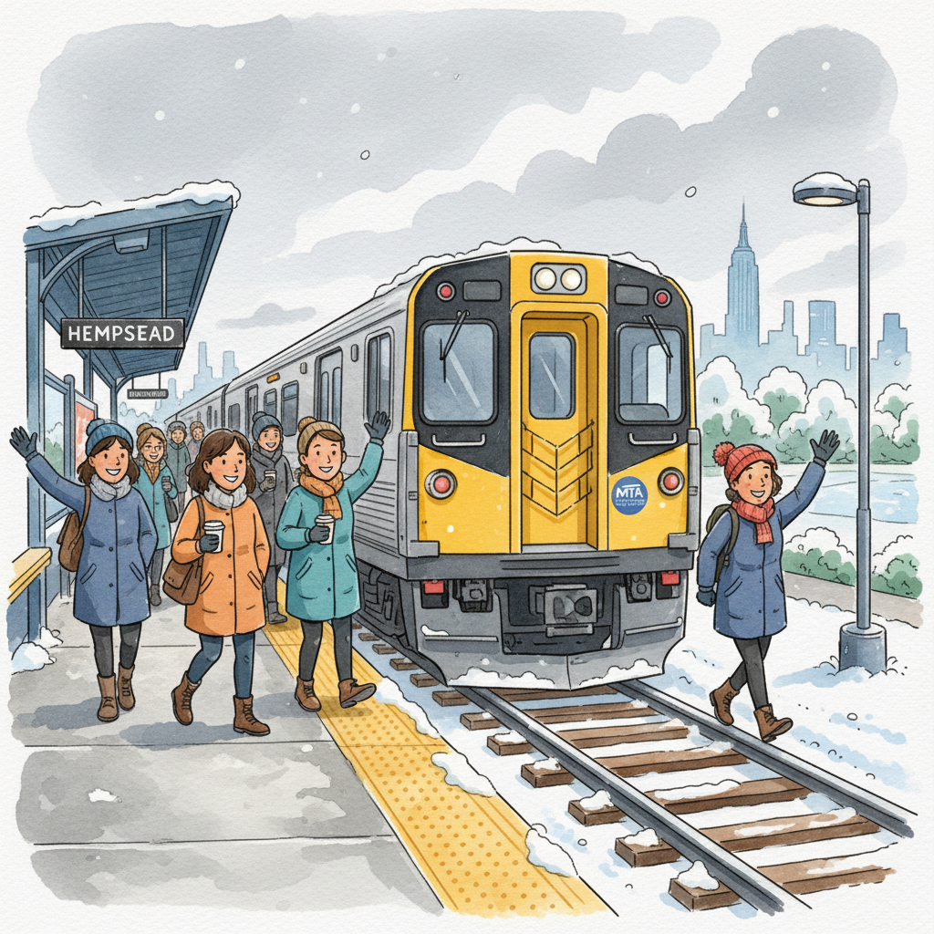 NYC LIRR Bounces Back After Winter Storm