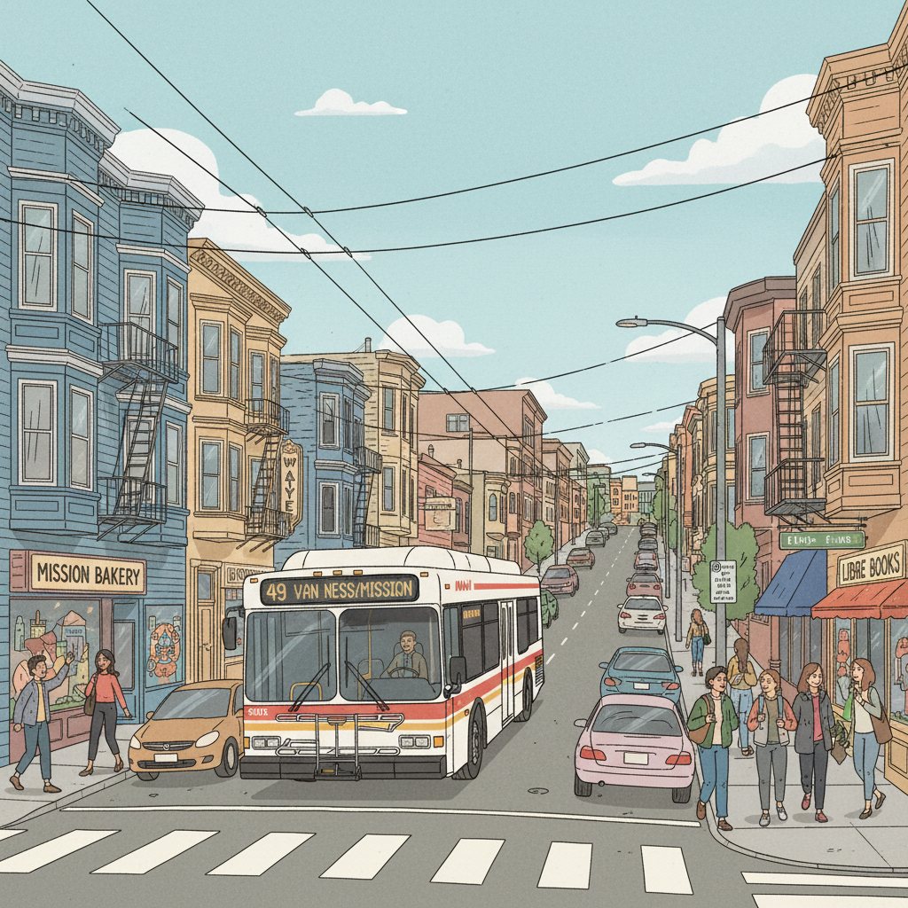 SF Muni 9 Bus Reroutes to Improve Mission Service