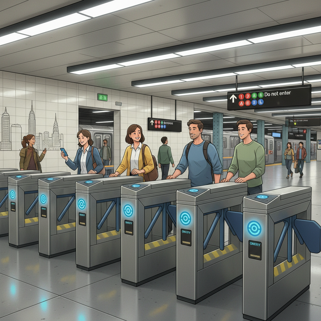 NYC Tests New Fare Gates to Modernize Subway