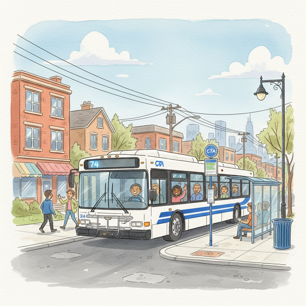 Chicago Route 75 Adapts to South Side Changes