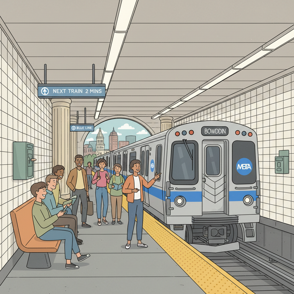 Boston Blue Line Halts — But Riders Find New Routes