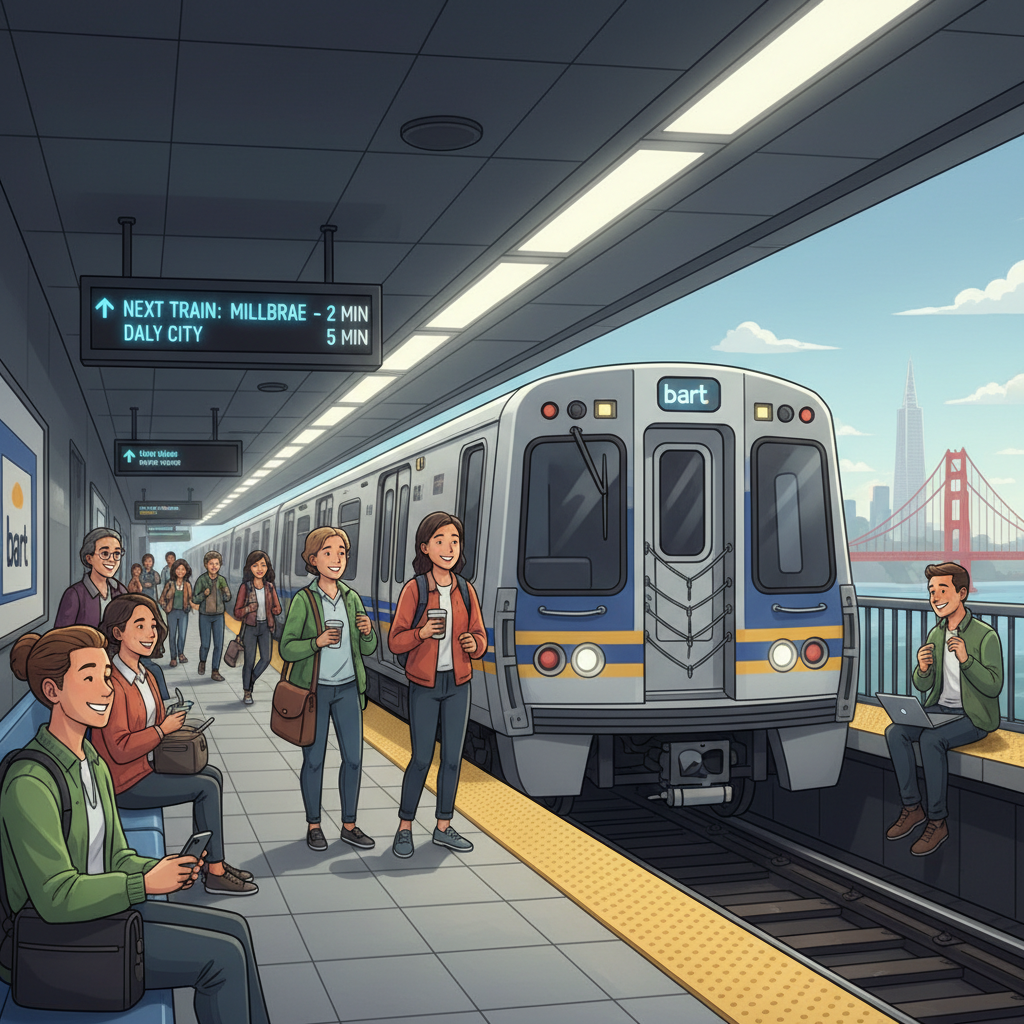 SF BART Adapts Service After Equipment Issue