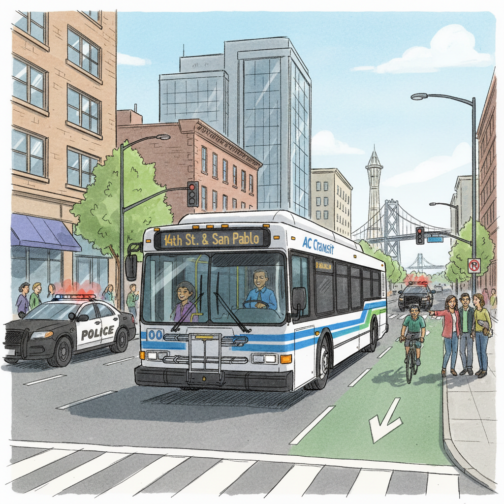 SF Line 74 Bus Back on Track After Brief Halt