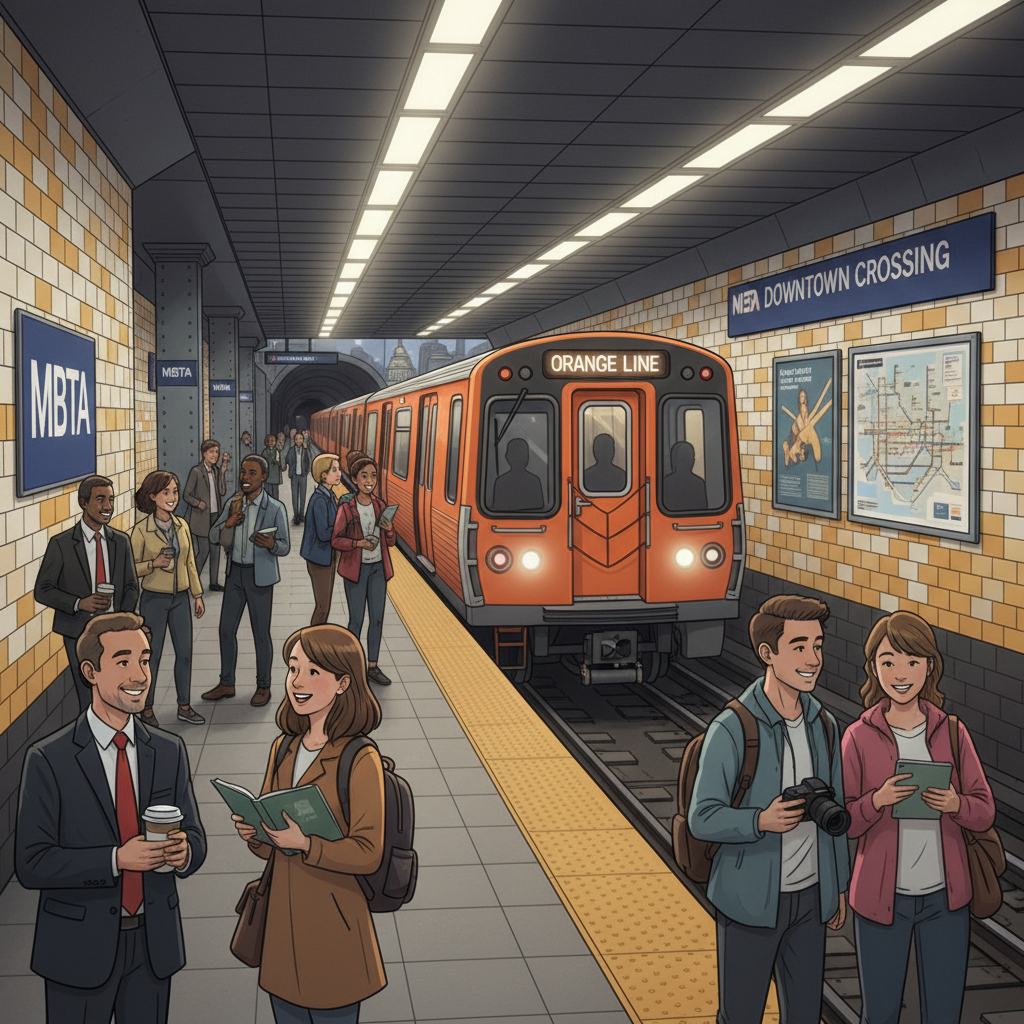 Boston Orange Line Adapts After Downtown Disruption
