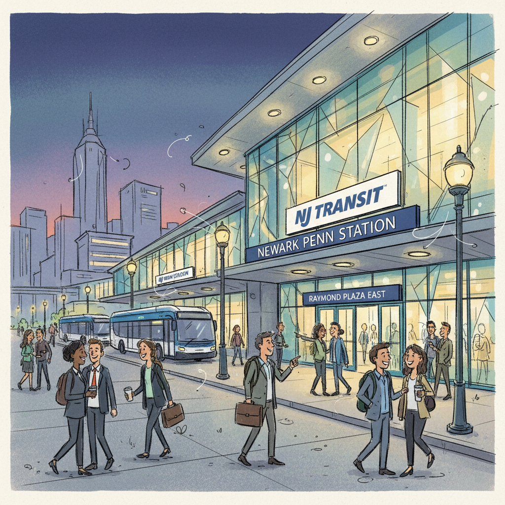 Newark Penn Station Adapts With Nightly Cleaning