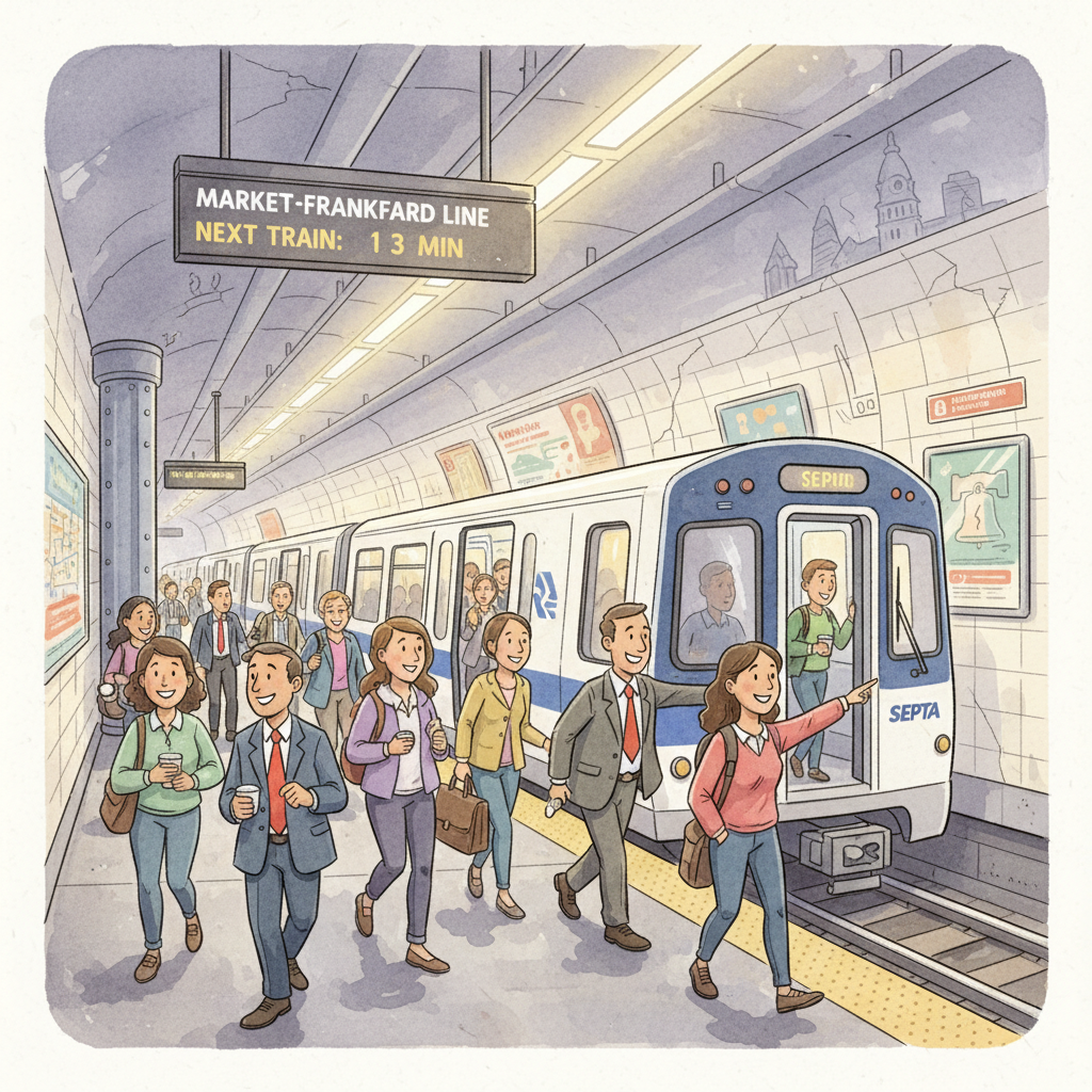 Philadelphia SEPTA Ridership Jumps 7% as Recovery Builds