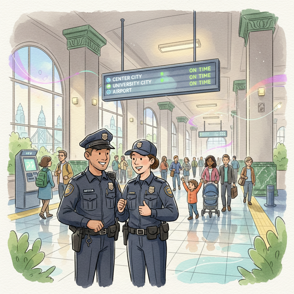 Philadelphia SEPTA Adds 13 Officers to Strengthen Transit