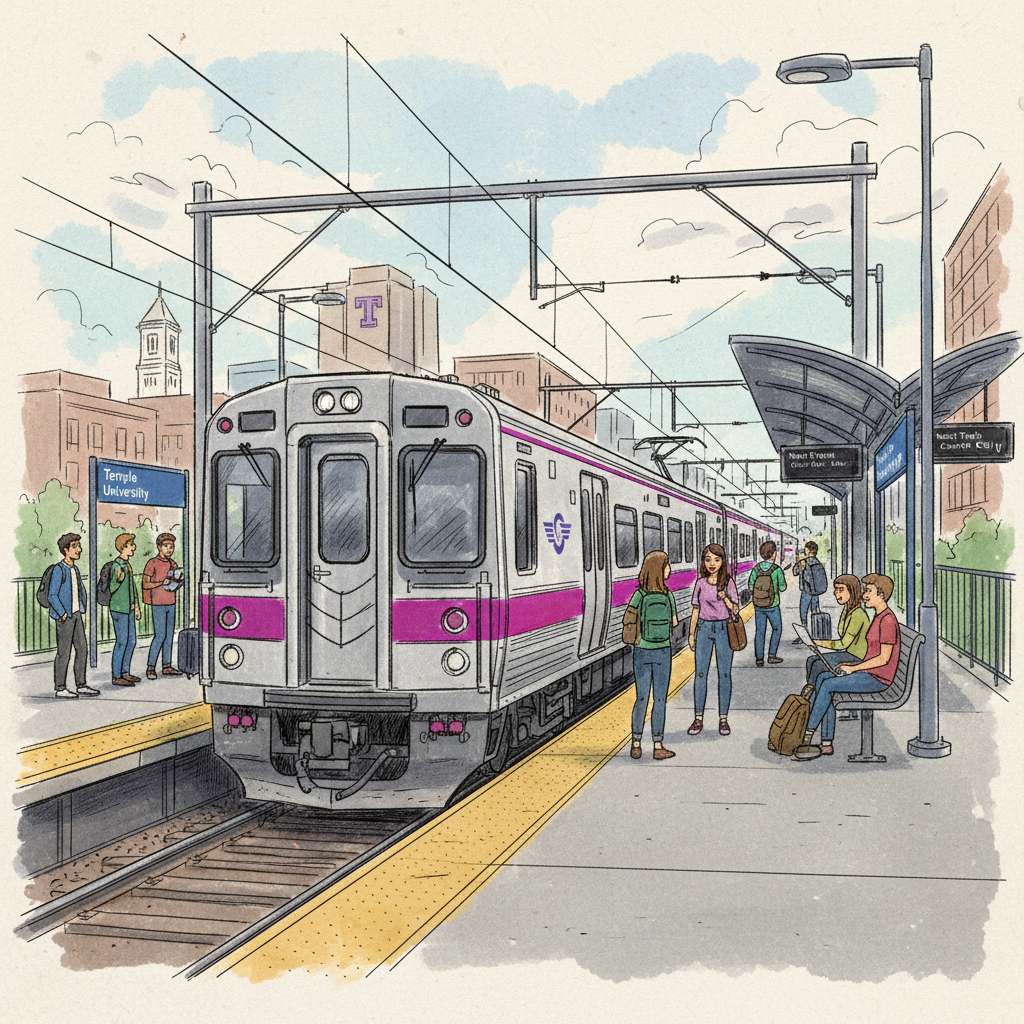 Philadelphia Rail Delay Tracked, Riders Adjusted