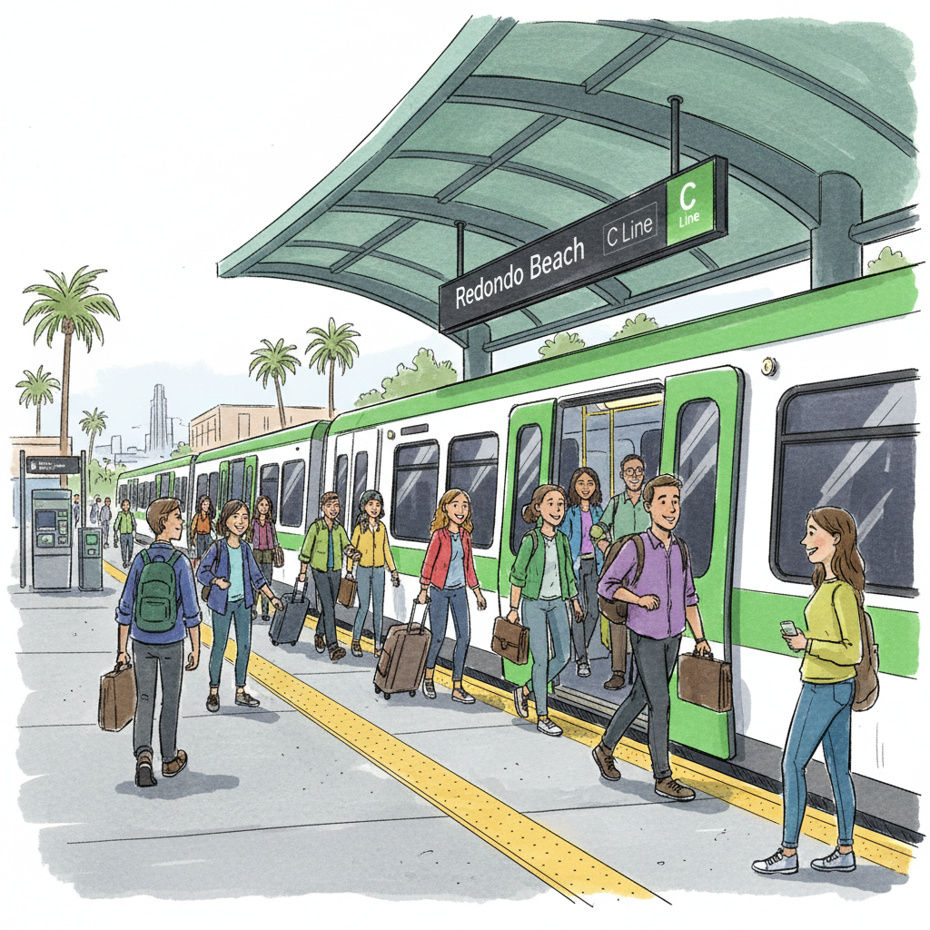 LA Metro's C Line Extension Clears Key Milestone
