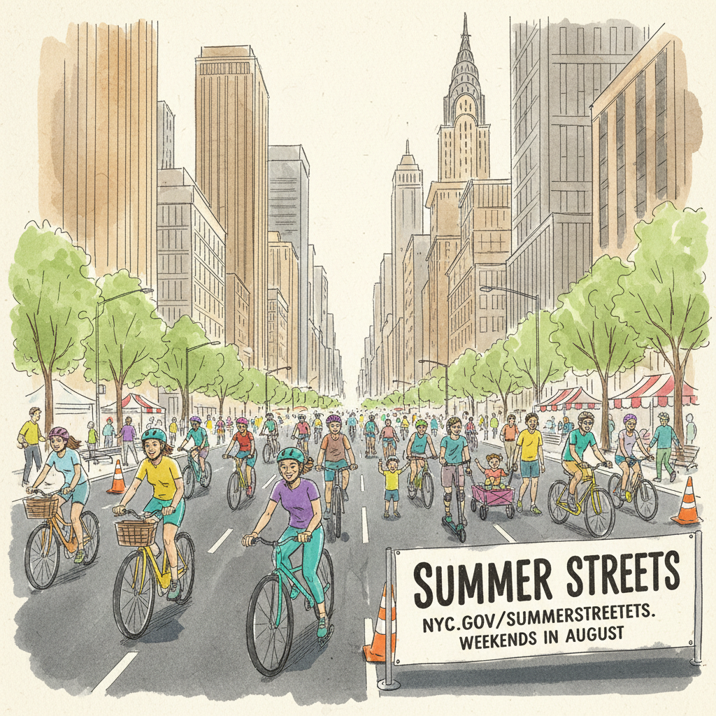 NYC Expands Summer Streets to 22 Car-Free Miles