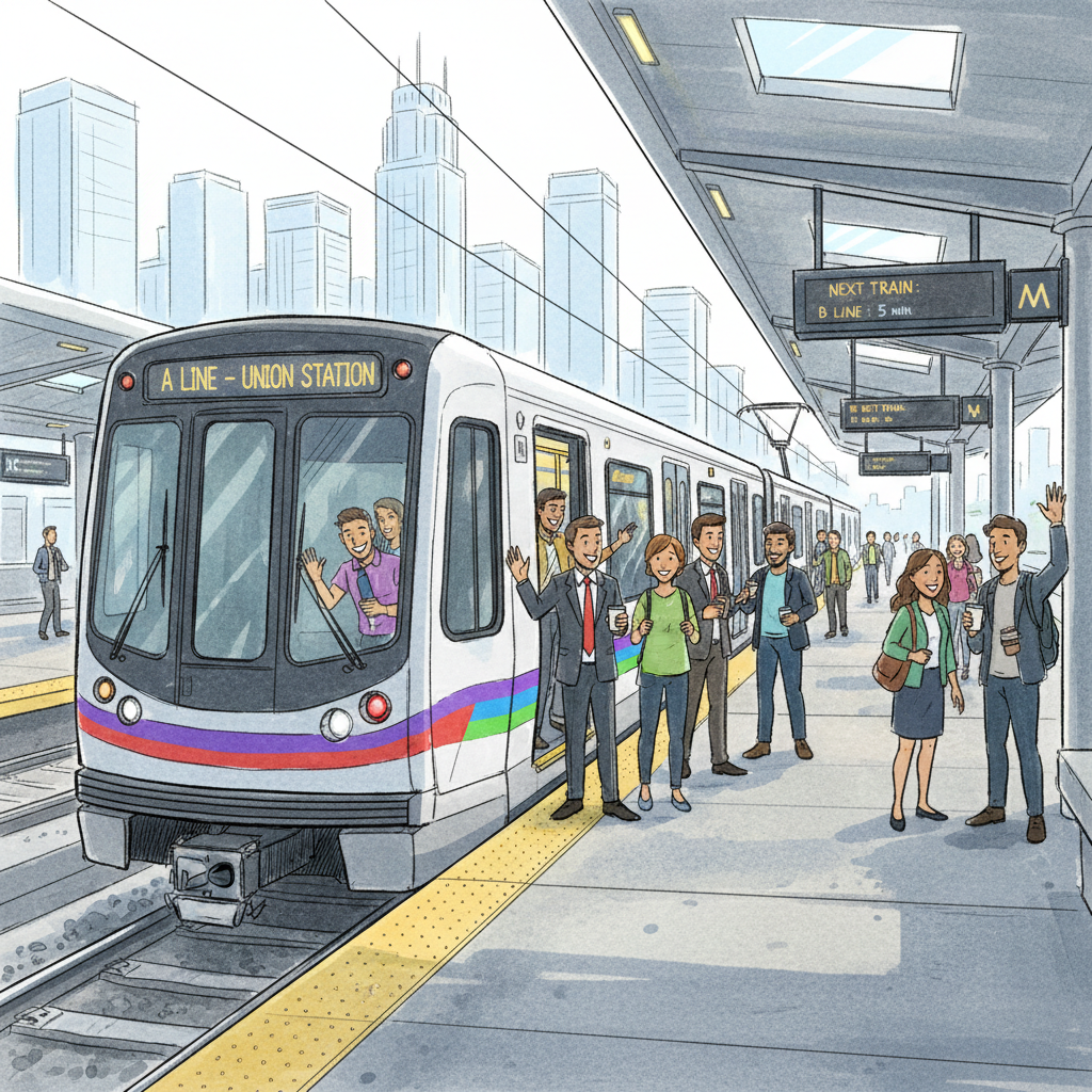 L.A. Metro Hits 1M Daily Riders, 23 Months of Growth