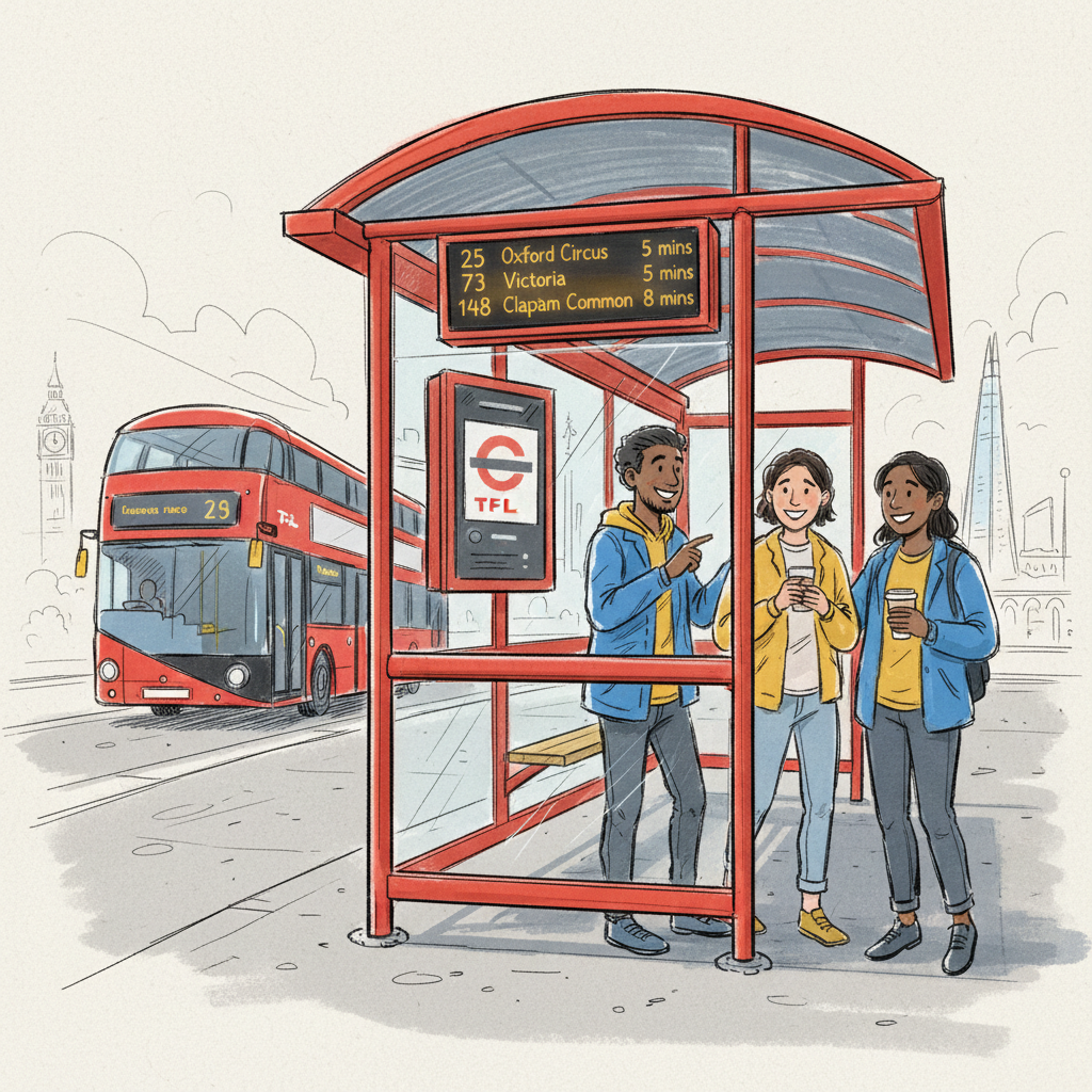 London Bus Display Down — But Help Is Available