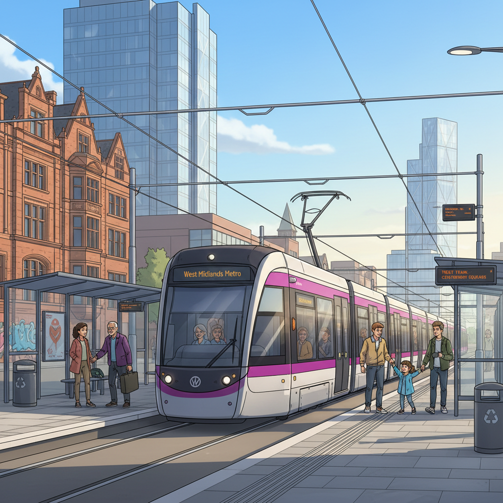 West Midlands Metro Adapts After Storm Disruption