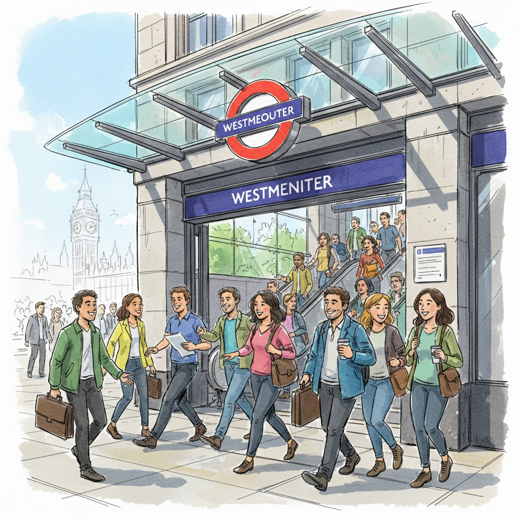 Westminster Station Security Response Shows System Vigilance