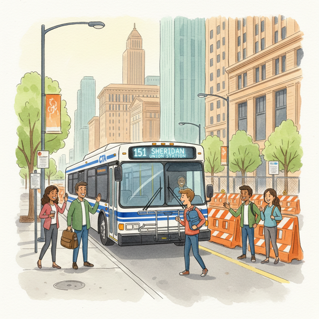 Chicago Route 44 Stop Shifts — Riders Adapting