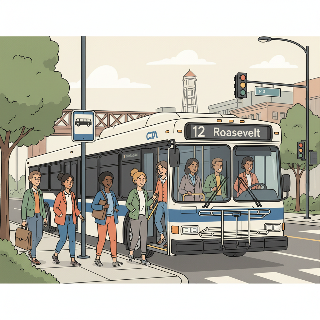 CTA Boosts Route 12 Service for Chicago Riders