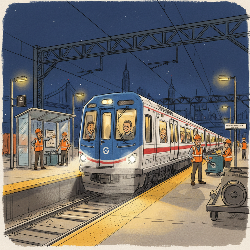 NYC Overnight Work Brings Brief Train Delays