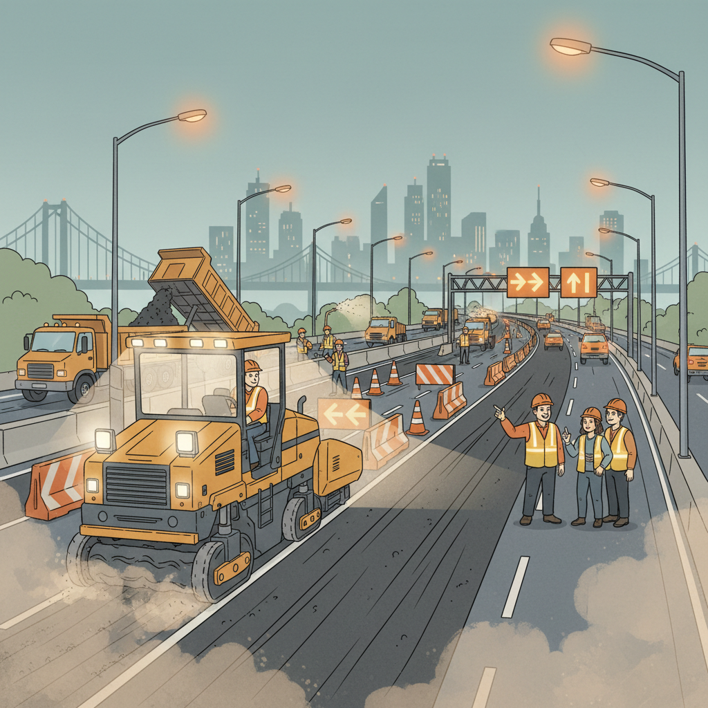 NYC BQE Maintenance Brings Smoother Roads Ahead