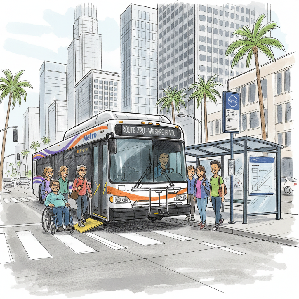 LA Metro Free Rides Reach 1M Users, 92M Trips