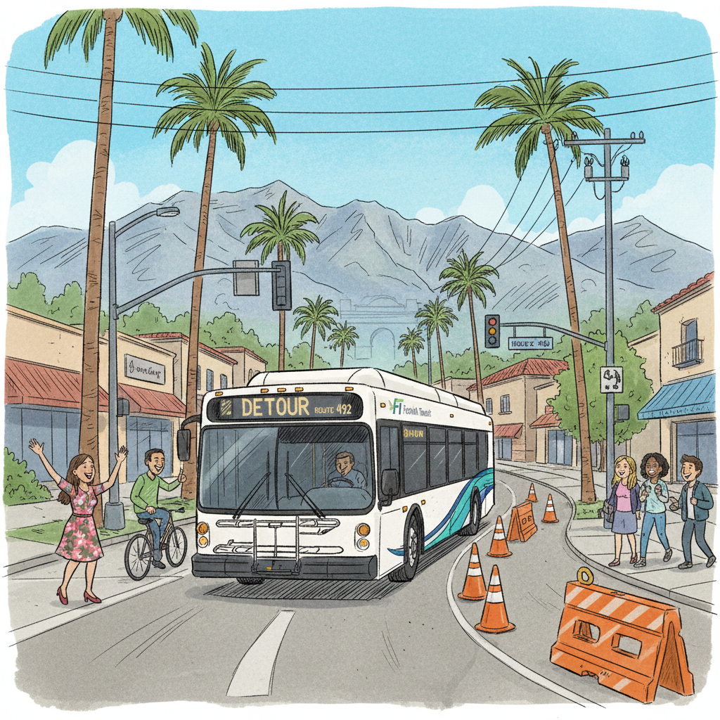 LA Transit Adapts as Line 195 Reroutes for Progress
